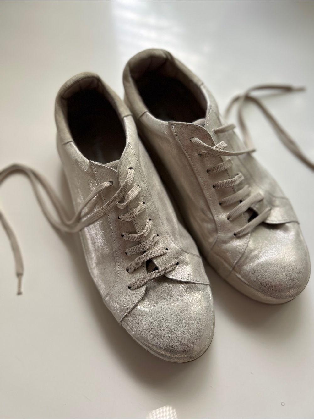 Homers Artisan Beige Leather Sneaker